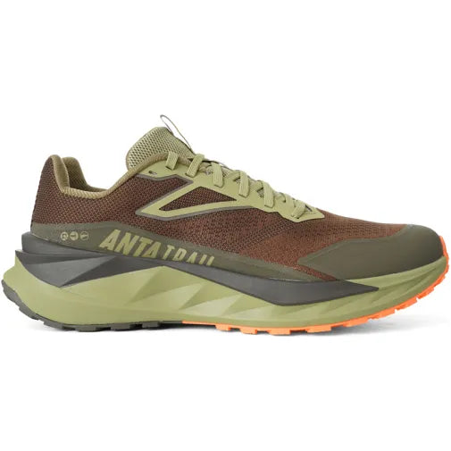 Anta Men's WUYI RUNNING SHOES BROWN GREEN