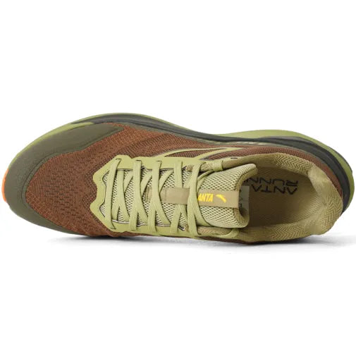 Anta Men's WUYI RUNNING SHOES BROWN GREEN