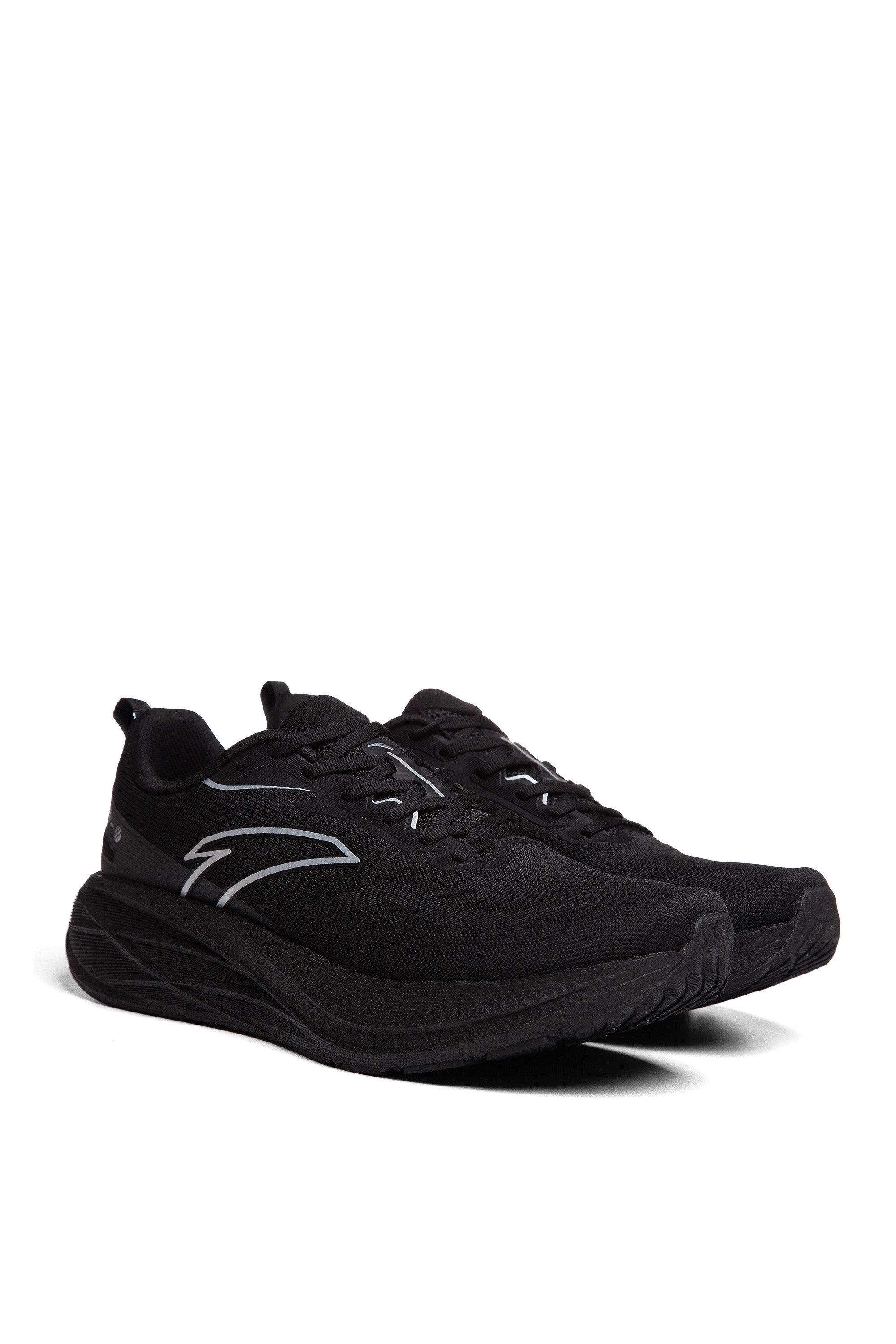 Anta Men's ANT A RUNNING SHOES BLACK SILVER