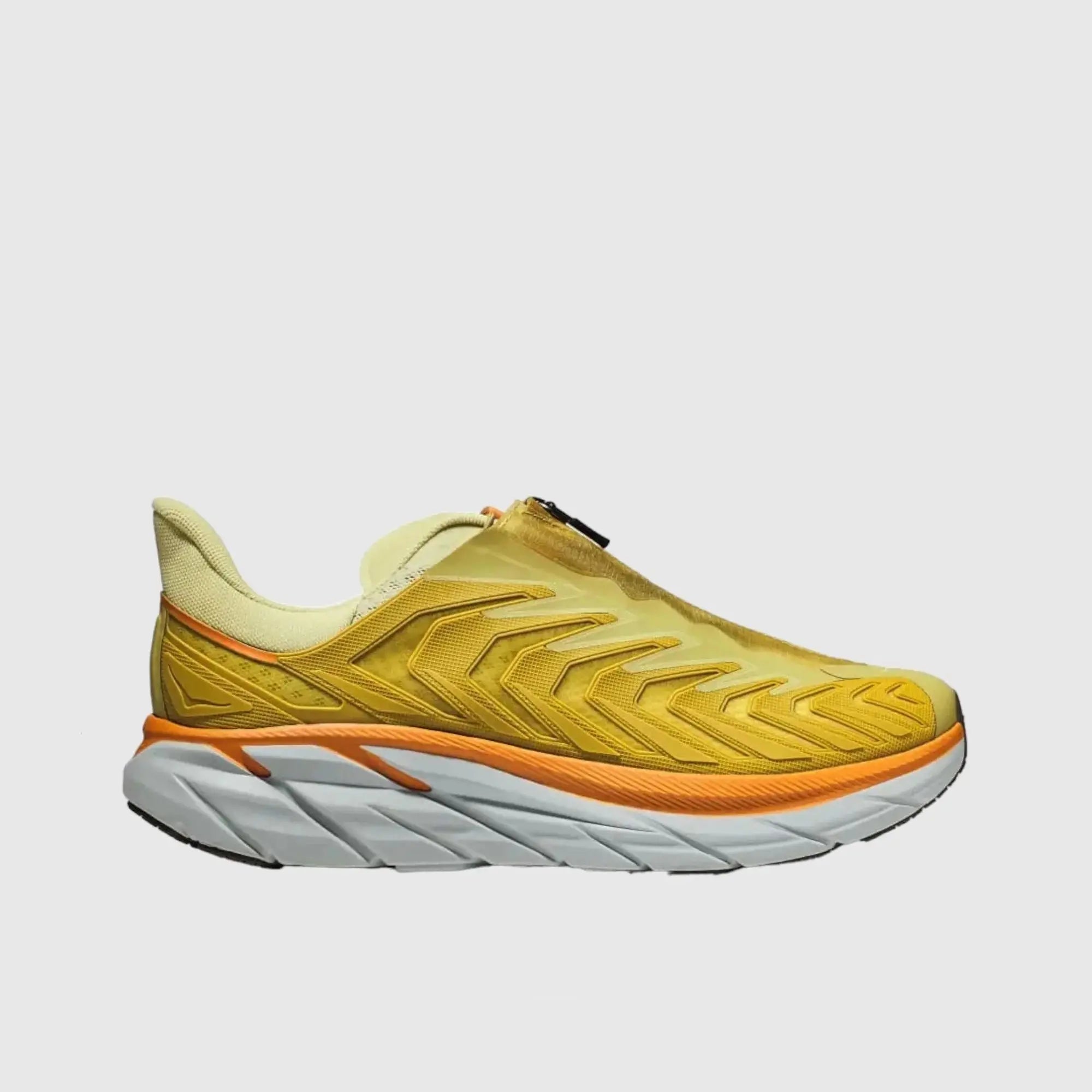 Hoka Project Clifton Golden Lichen Celery Root | On Air Studio