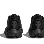 Hoka Men's CLIFTON 10 WIDE running shoes in Black