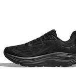 Hoka Men's CLIFTON 10 WIDE running shoes in Black