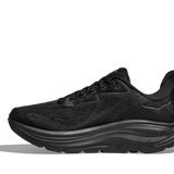 Hoka Men's CLIFTON 10 WIDE running shoes in Black