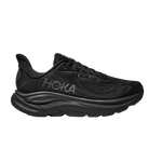 Hoka Men's CLIFTON 10 WIDE running shoes in black
