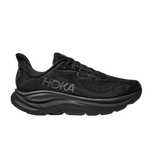 Hoka Men's CLIFTON 10 WIDE running shoes in black