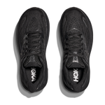Hoka Men's CLIFTON 10 WIDE running shoes in Black
