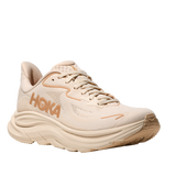 Hoka Women's CLIFTON 10 running shoes in Vanilla & Birch