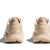 Hoka Women's CLIFTON 10 running shoes in Vanilla & Birch