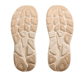 Hoka Women's CLIFTON 10 running shoes in Vanilla & Birch