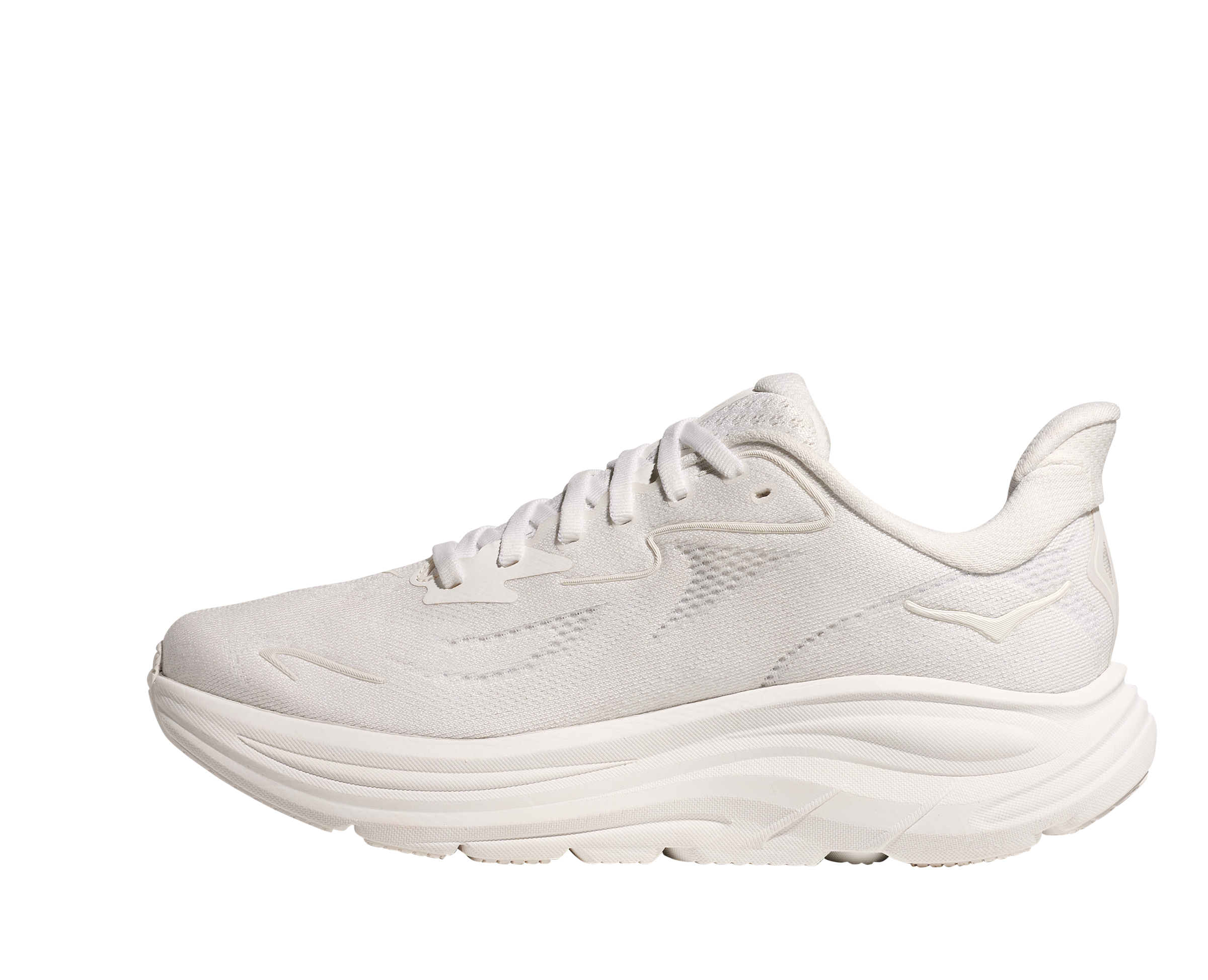 Hoka Women's CLIFTON 10 running shoes in White