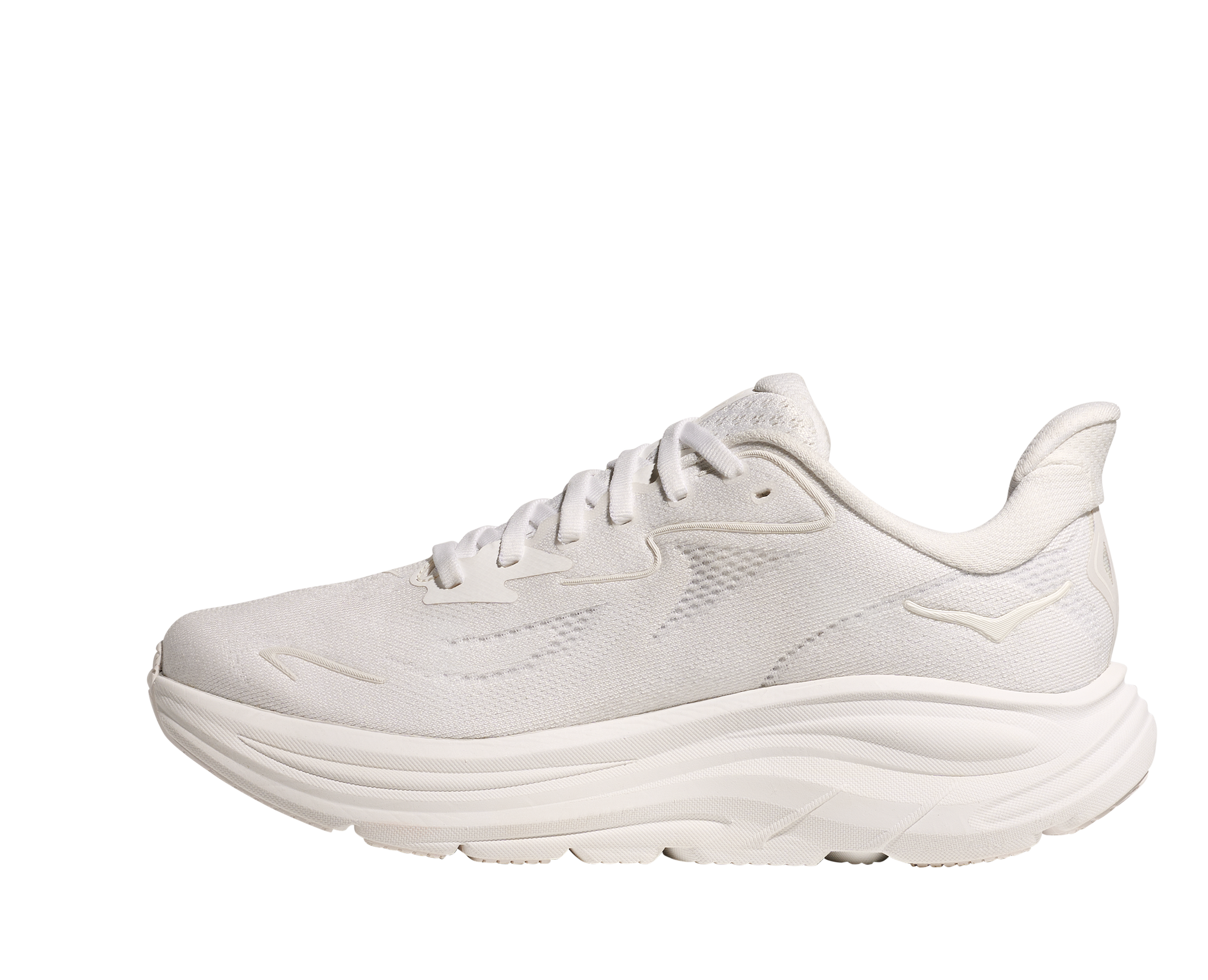 Hoka Women's CLIFTON 10 running shoes in White