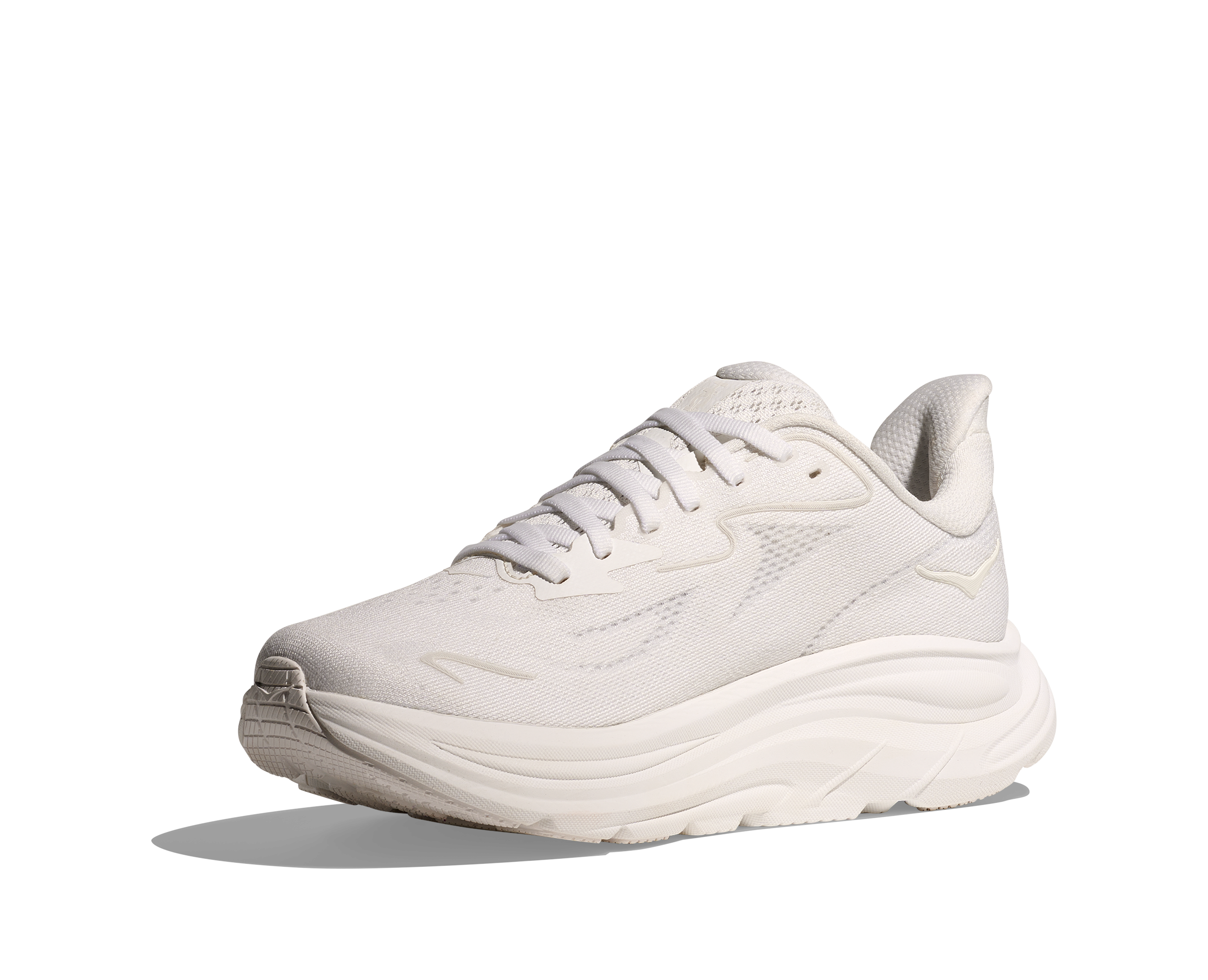 Hoka Women's CLIFTON 10 running shoes in White