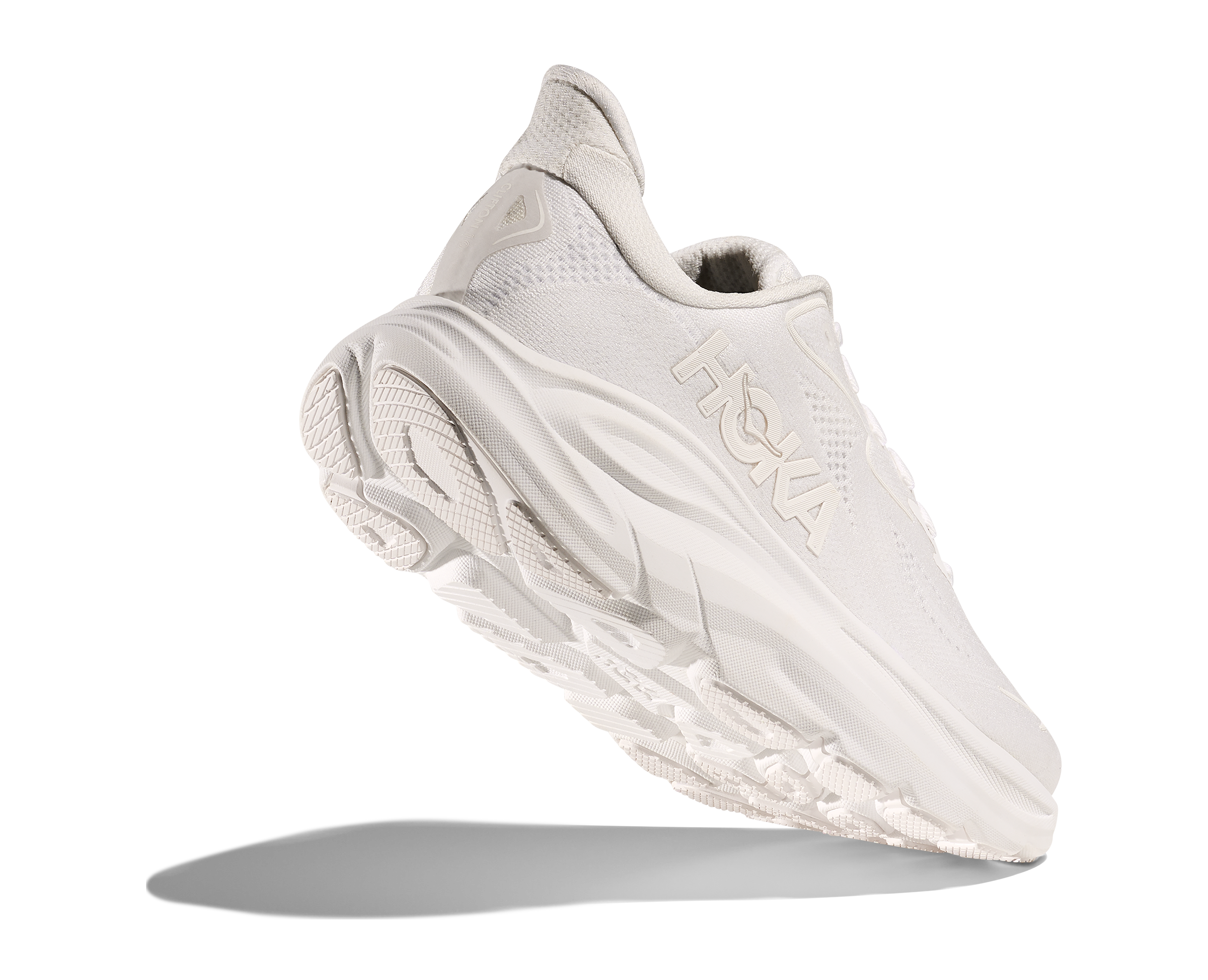 Hoka Women's CLIFTON 10 running shoes in White