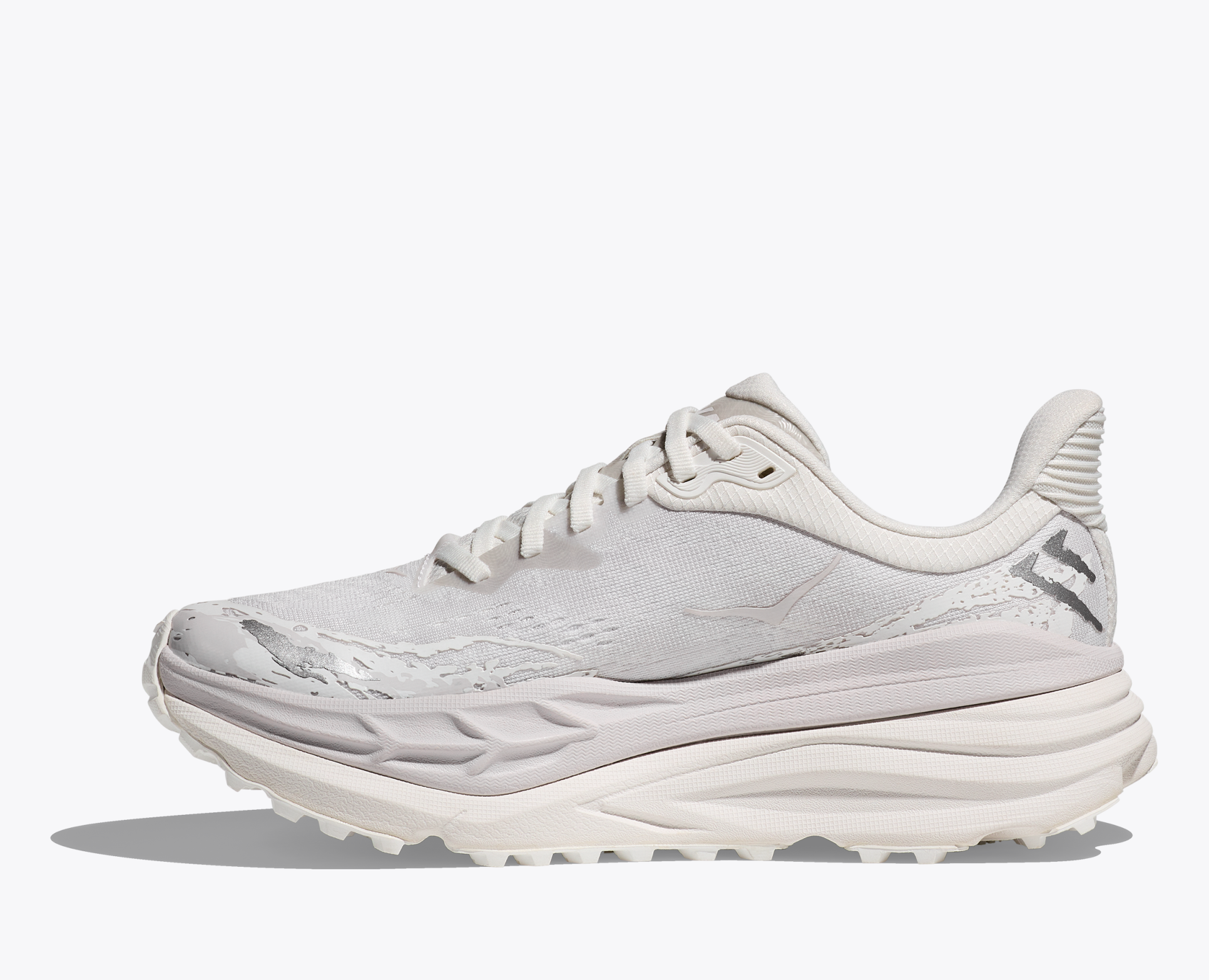 HOKA Stinson 7 women’s trail running shoe in white