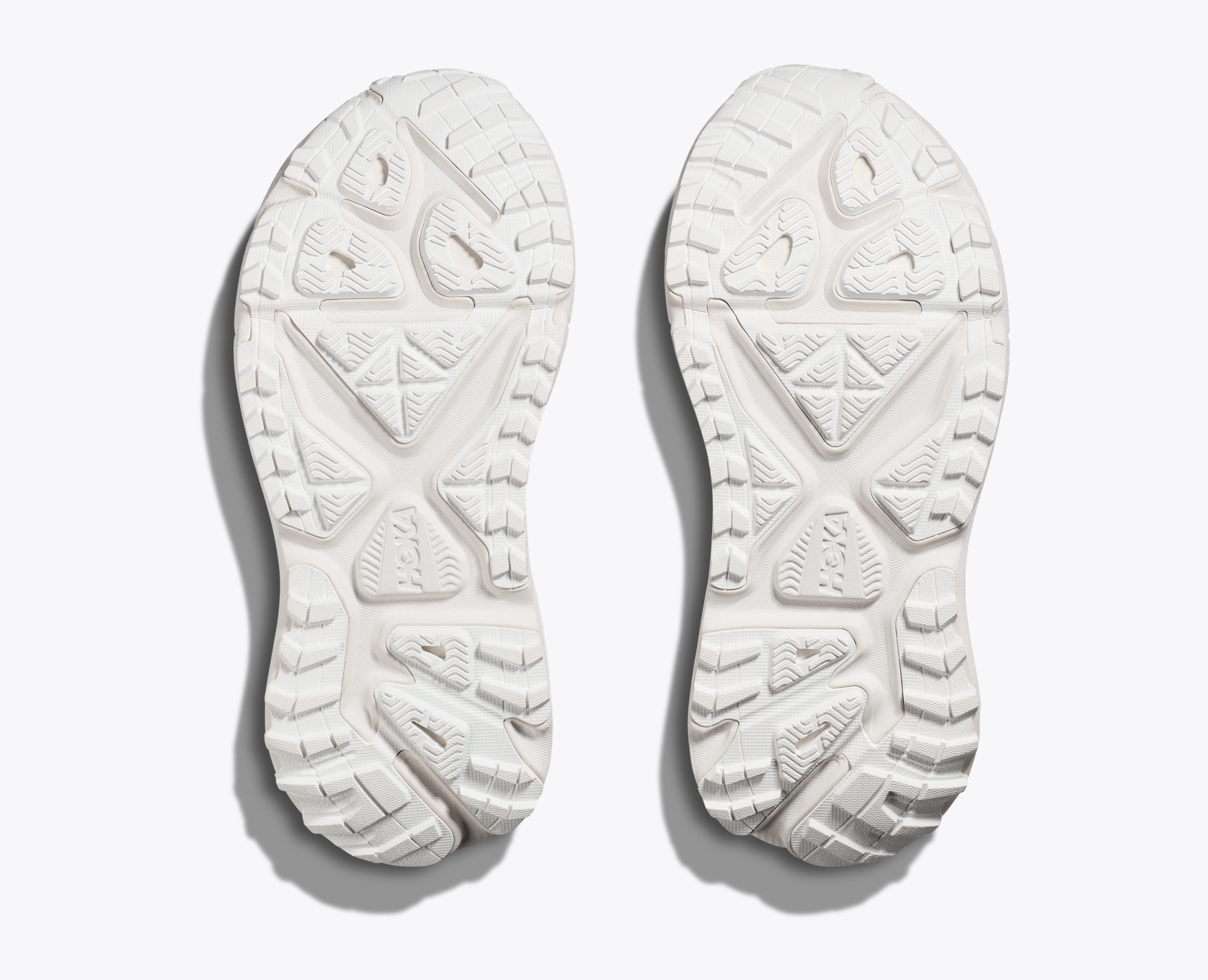 HOKA Stinson 7 women’s trail running shoe in white