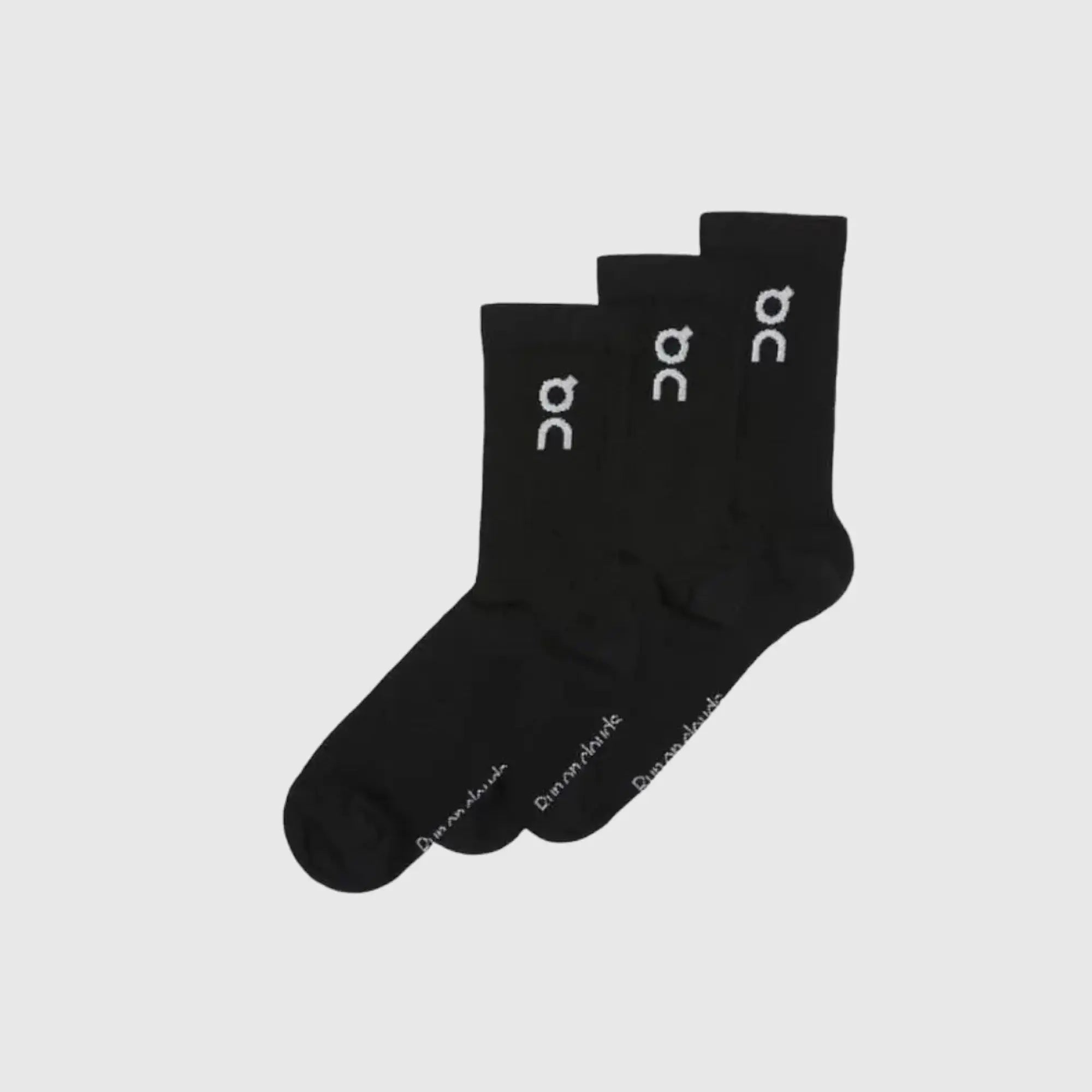 On Men's Socks Black 3 Pack | On Air Studio