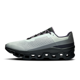 On Men's Cloud Monster running shoes in  Glacier & Black