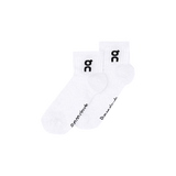 On Unisex On Logo Sock Mid 3 pairs in  White