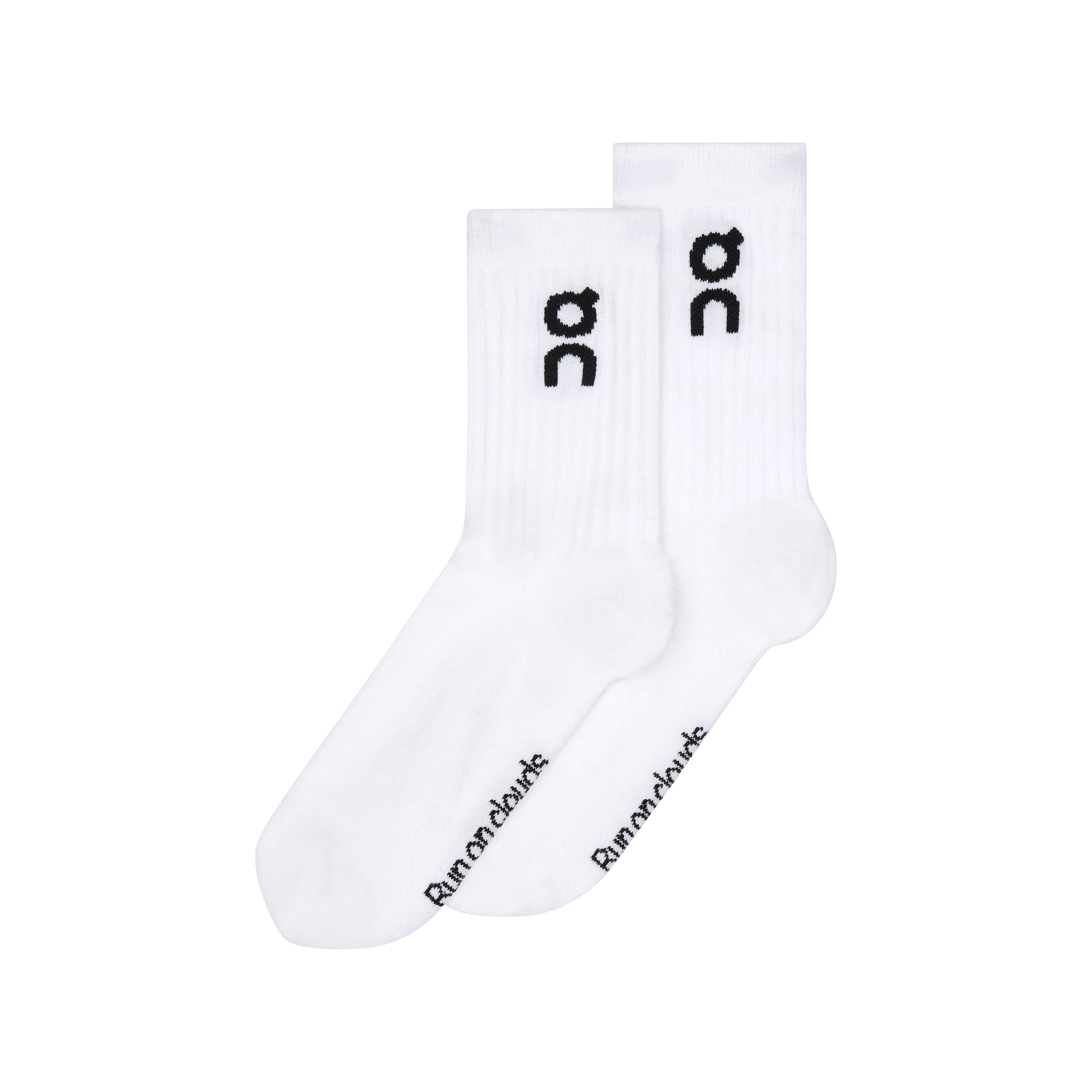 On Unisex On Logo Socks High 3 pairs in White