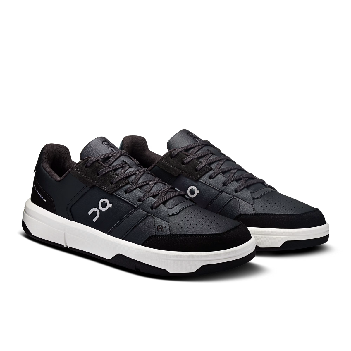 On Men's THE ROGER Clubhouse Black White