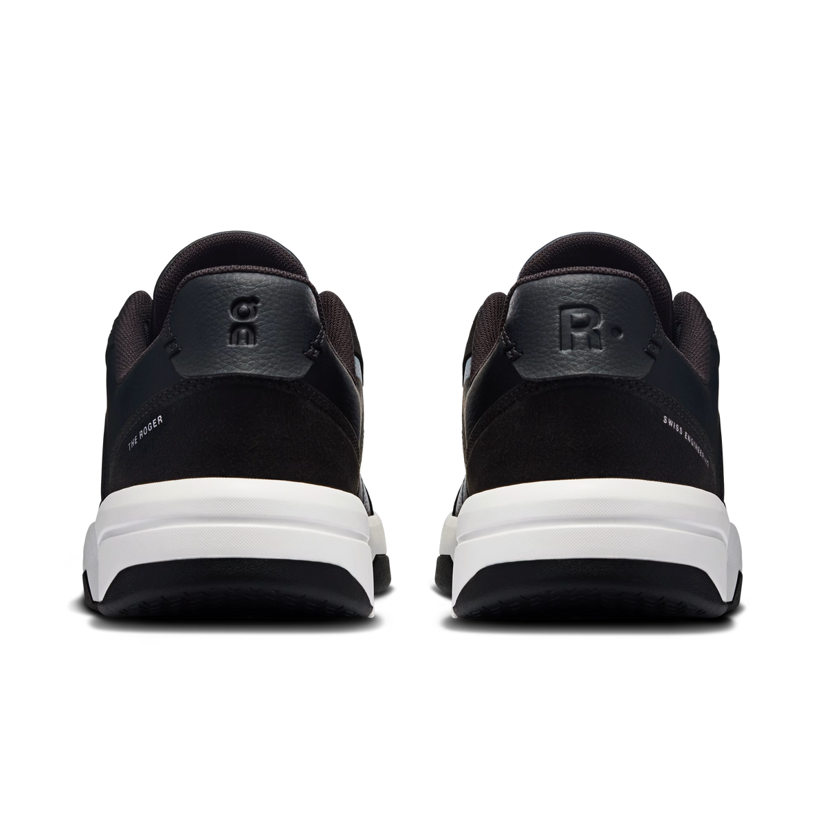 On Men's THE ROGER Clubhouse Black White