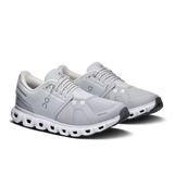 On Men's Cloud 6 lifestyle shoe in Glacier & White