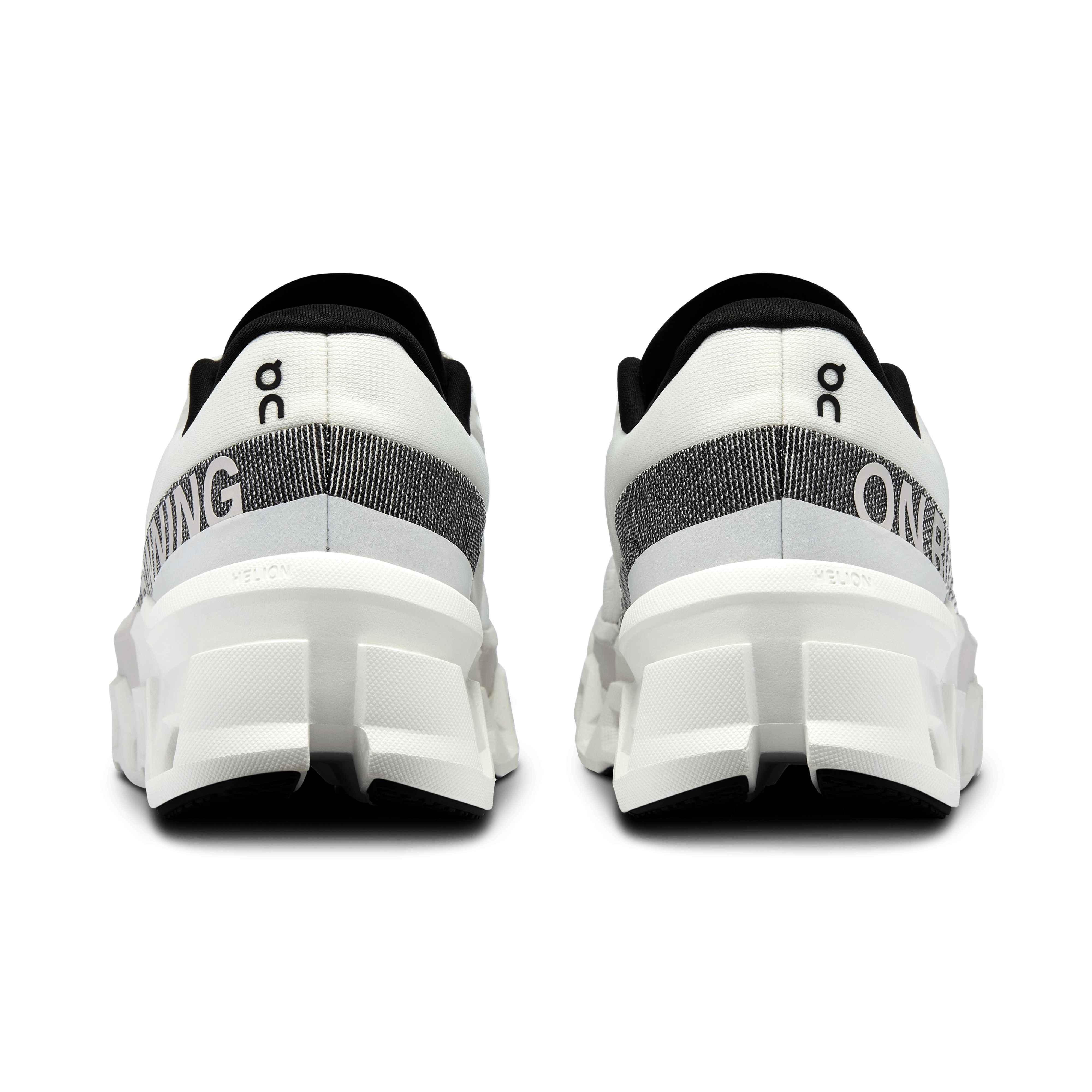 On Women's Cloud Monster 2 running shoe in White & Frost