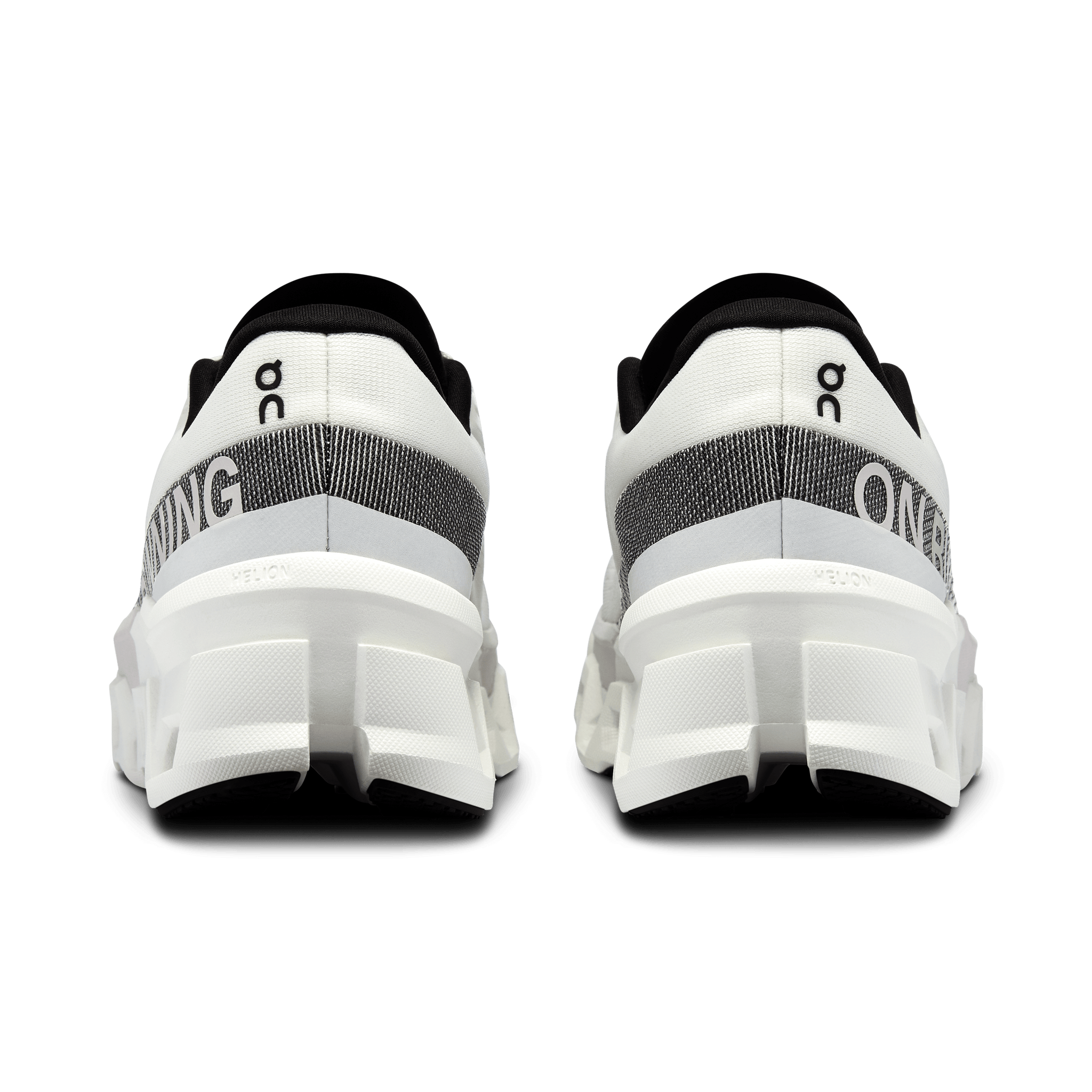 On Women's Cloud Monster 2 running shoe in White & Frost