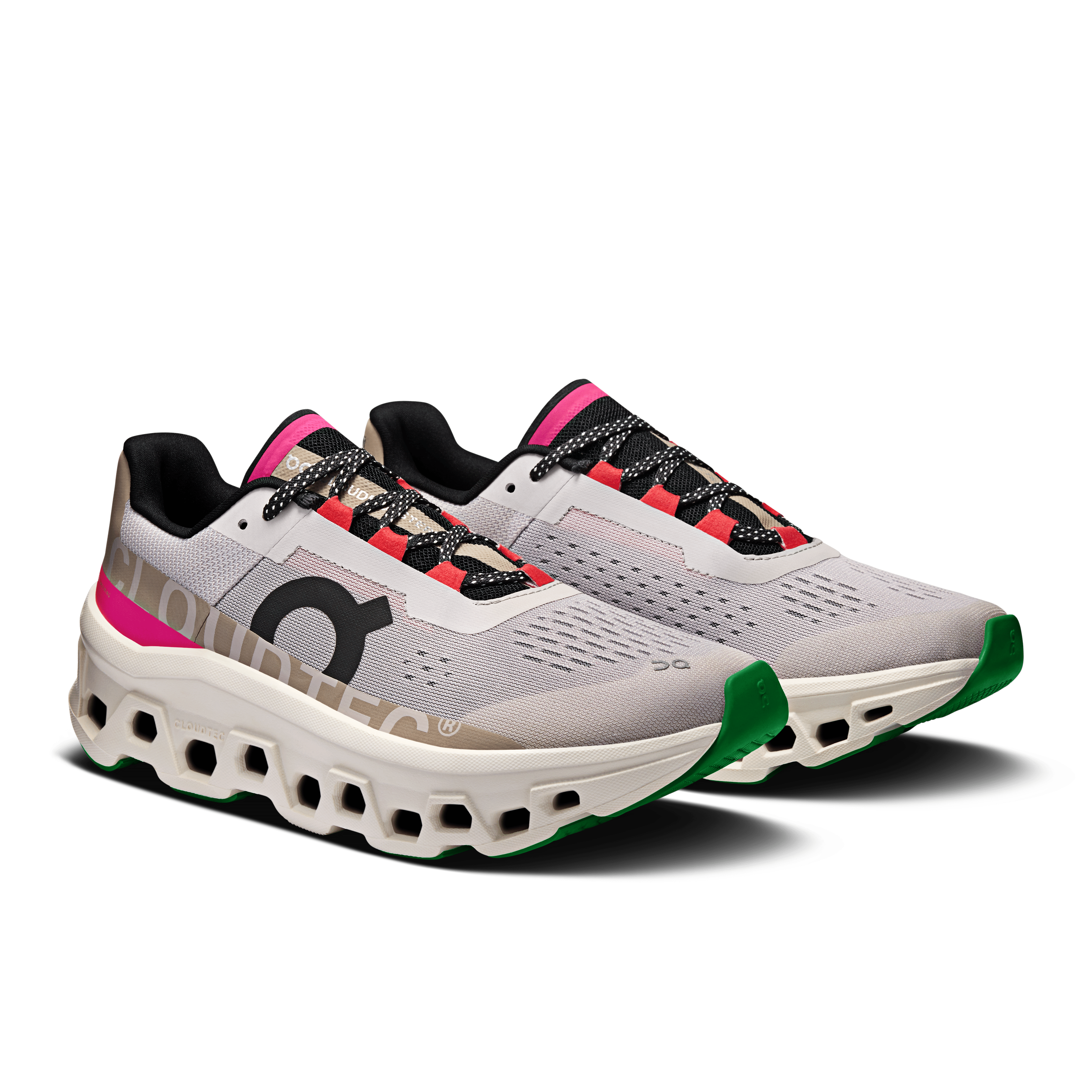 On Women's Cloud Monster Silver Ivory - Air Studio
