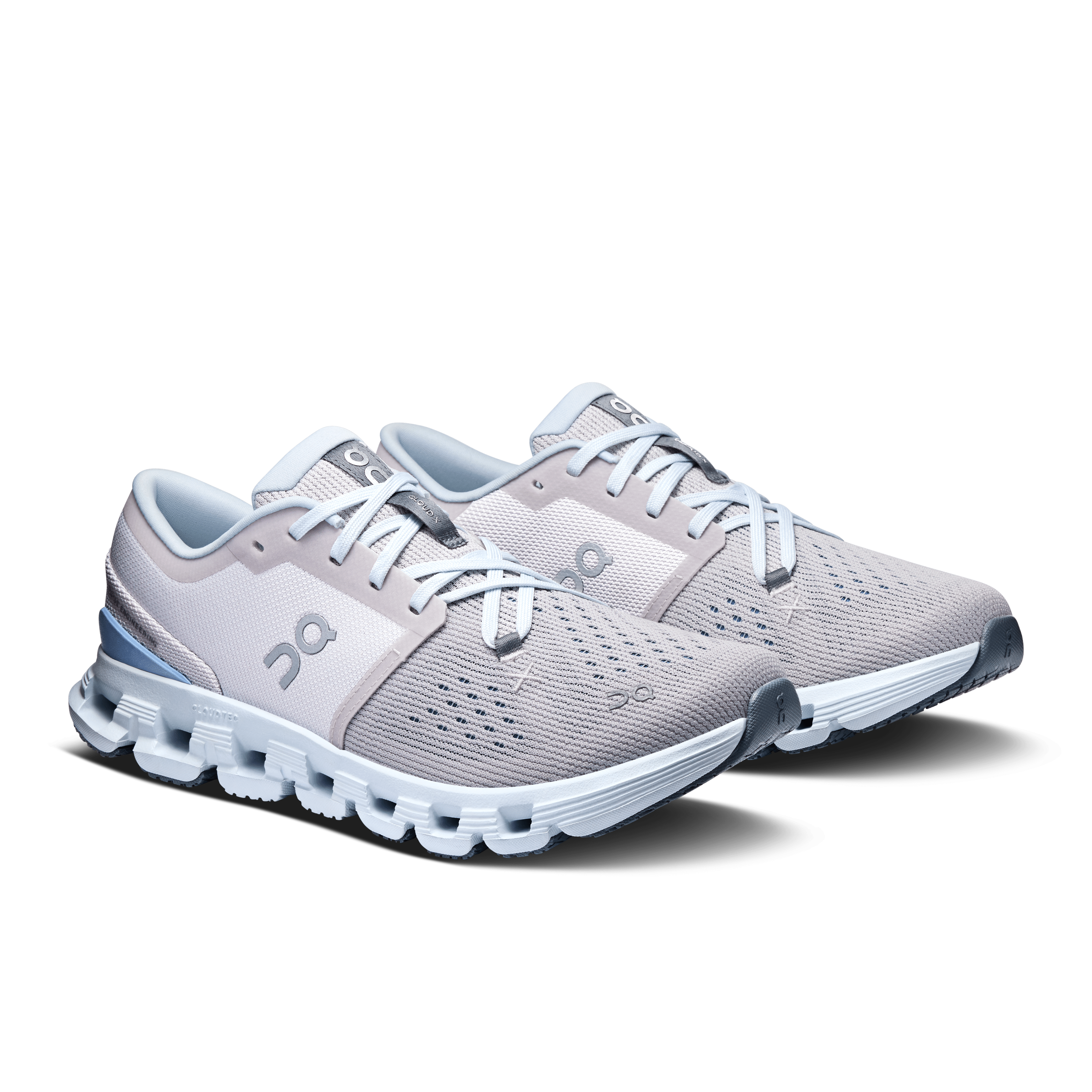On Women's Cloud X 4 Silver Chambray - Air Studio