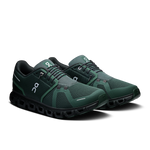 On mens cloud 6 lifestyle shoes in  evergreen & black
