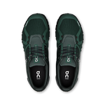 On mens cloud 6 lifestyle shoes in  evergreen & black