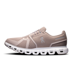 On mens cloud 6 lifestyle shoe in fog & white