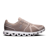 On mens cloud 6 lifestyle shoe in fog & white