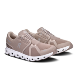 On mens cloud 6 lifestyle shoe in fog & white