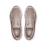 On mens cloud 6 lifestyle shoe in fog & white