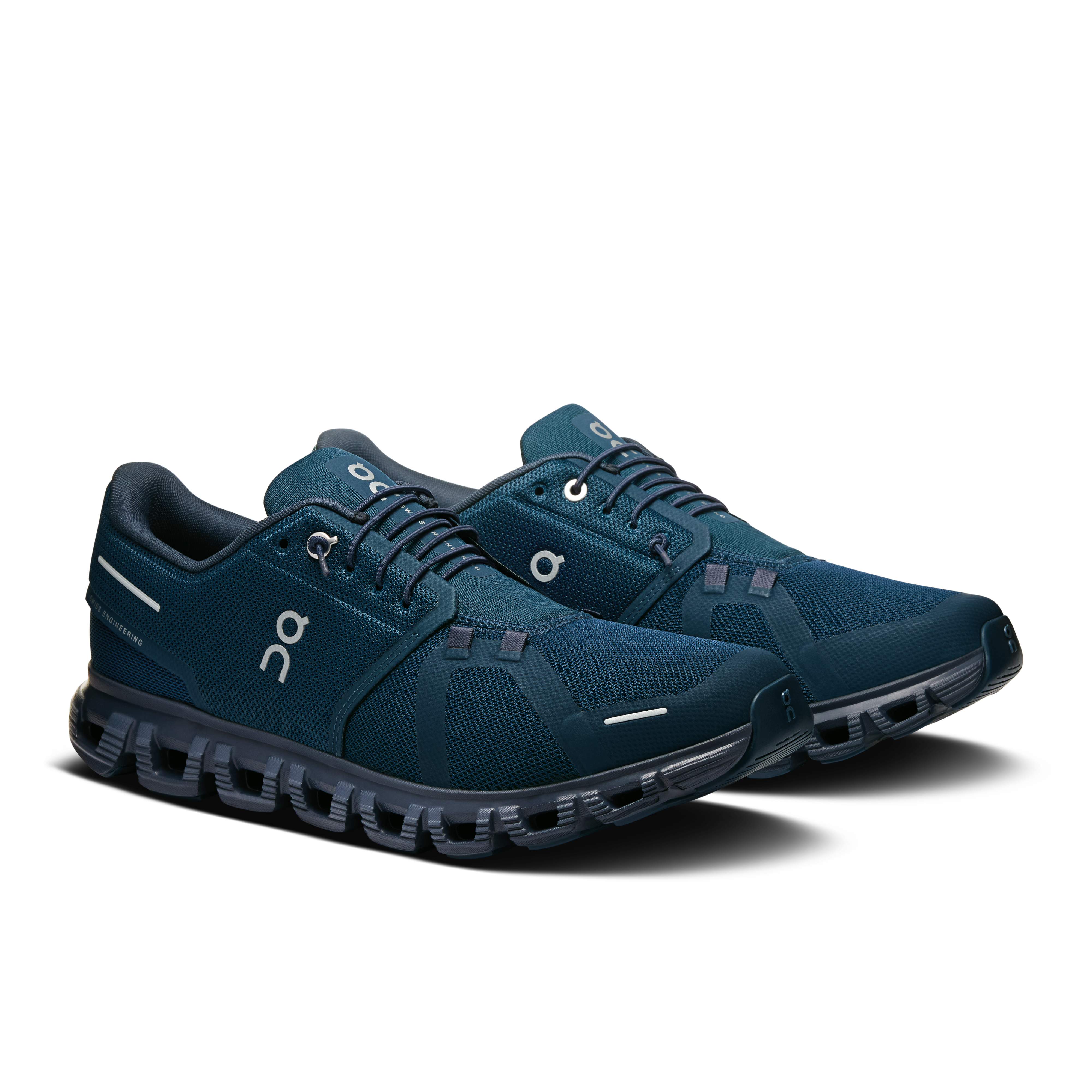 On mens cloud 6 lifestyle shoes in  midnight & ink