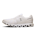 On mens cloud 6 lifestyle shoe in white