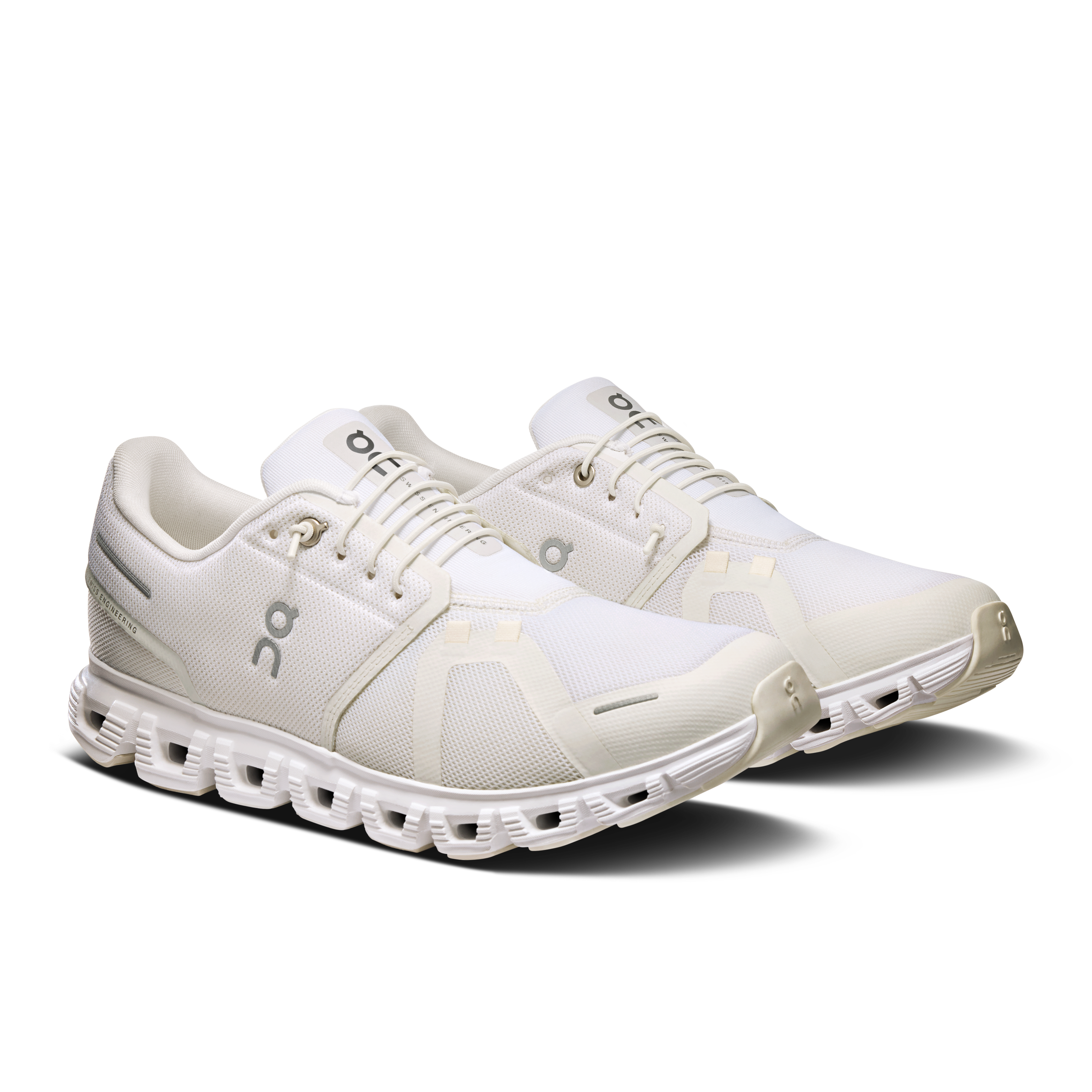 On mens cloud 6 lifestyle shoe in white