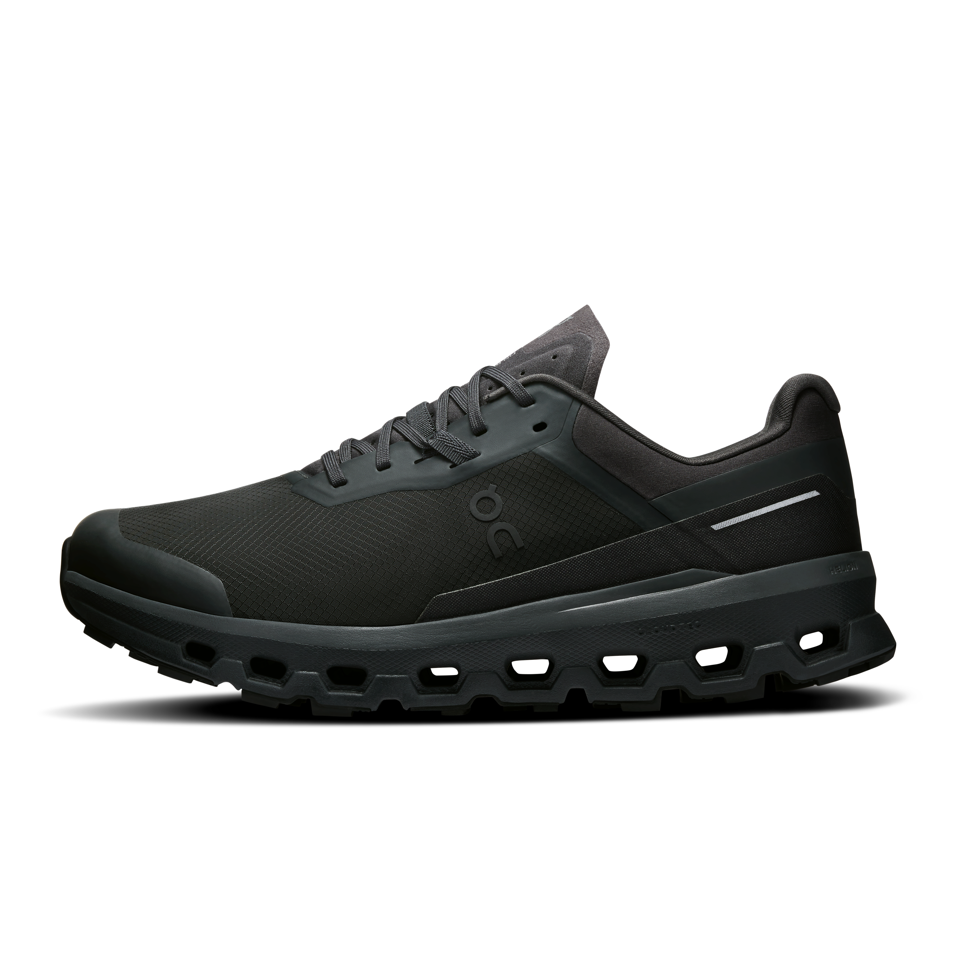 On mens cloud vista 2 trail running shoes in black
