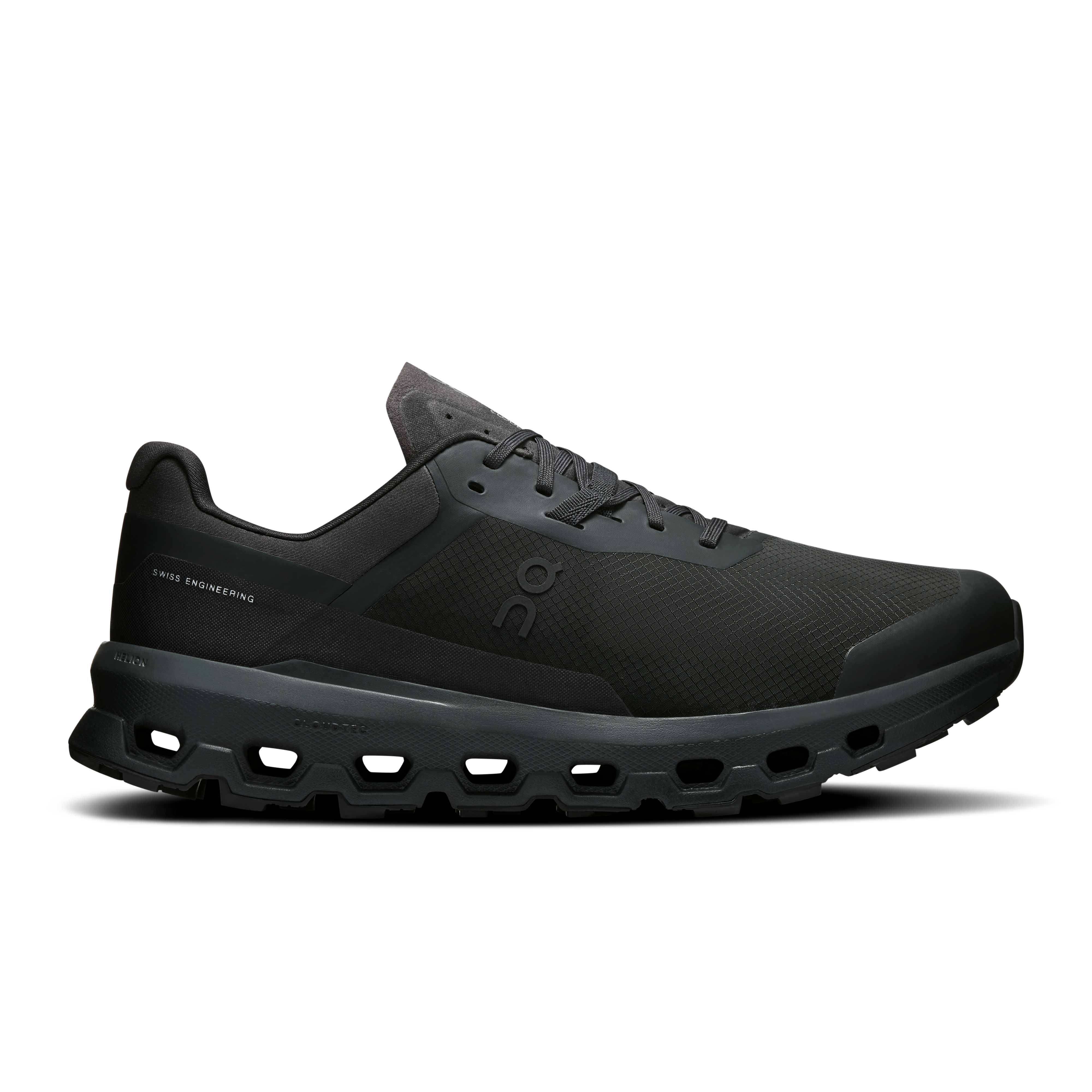 On mens cloud vista 2 trail running shoes in black