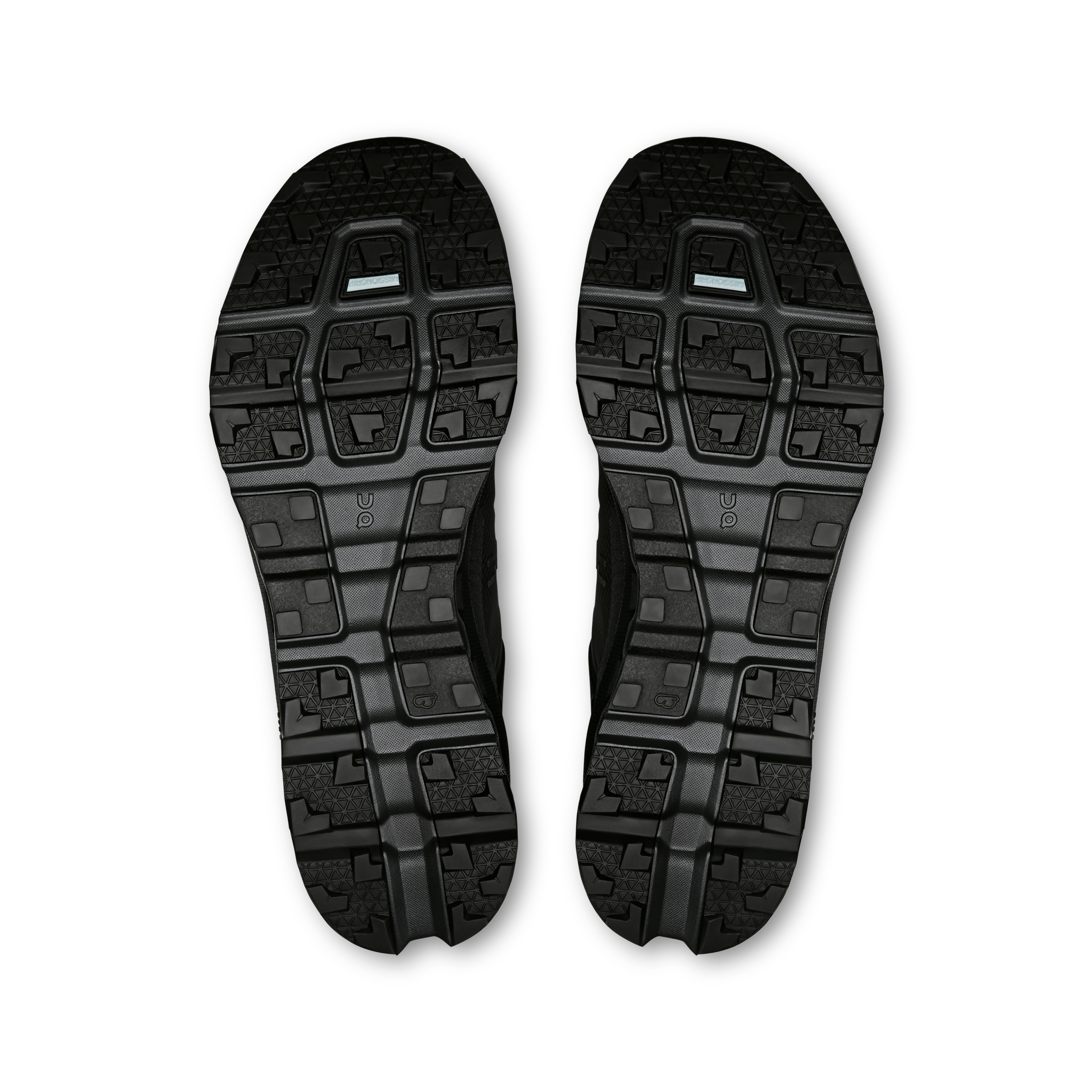 On mens cloud vista 2 trail running shoes in black