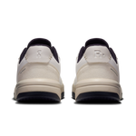 The Roger Clubhouse mens sneaker in White & midnight by On Running – a stylish, cushioned tennis-inspired shoe for all-day comfort